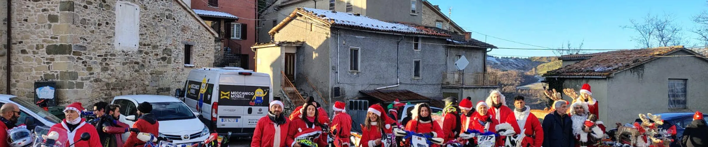 Babbi Natali in moto 